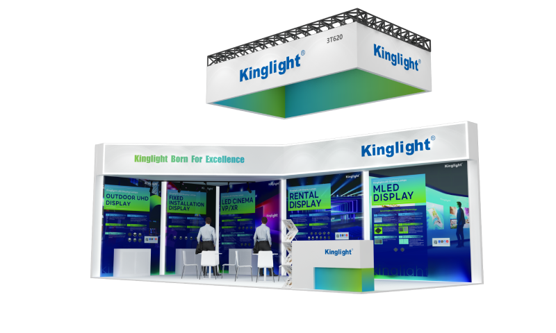 Kinglight Booth at ISE 2024 