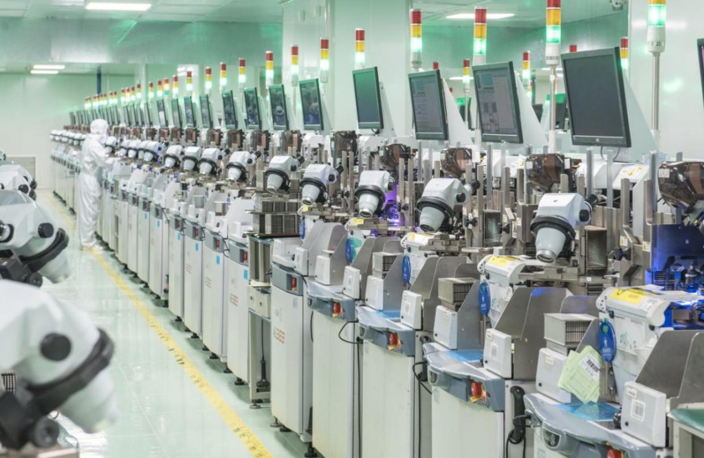 Kinglight production line for wire bonding of LED packaging