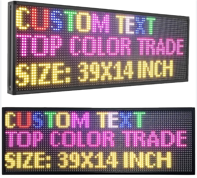 Pseudo Color Led Display