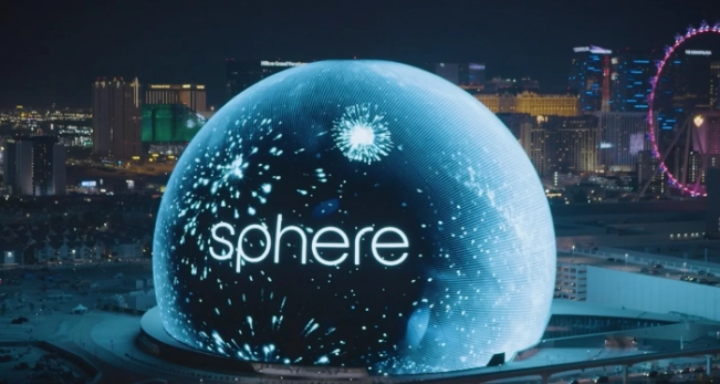 MSG Sphere -The Largest LED Display