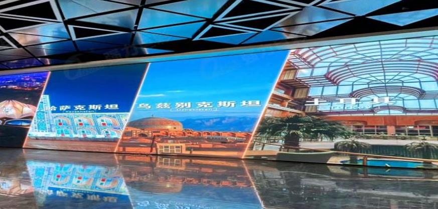 Qiangli Jucai provided LED displays for farming enterprise in northern China