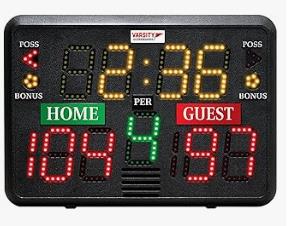 LED digit basketball scoreboard