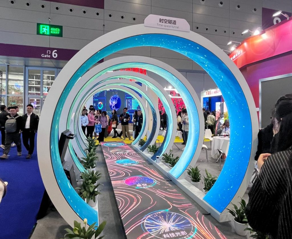 circular LED display