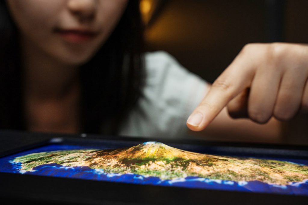 samsung stretchable micro LED display