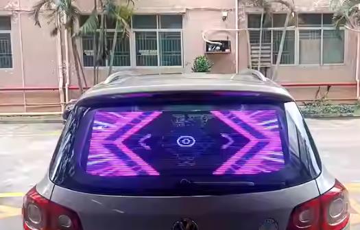 rear window LED display