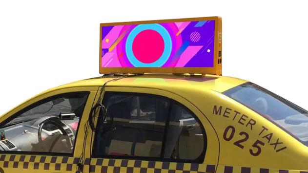 taxi top LED display