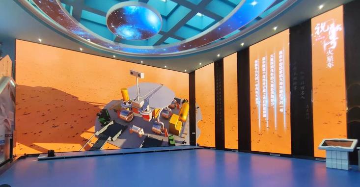 P2 LED display for science and technology museum