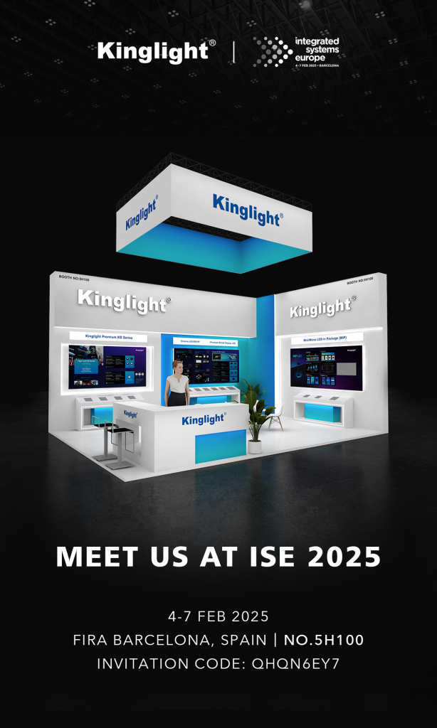 Kinglight Invitation for ISE 2025