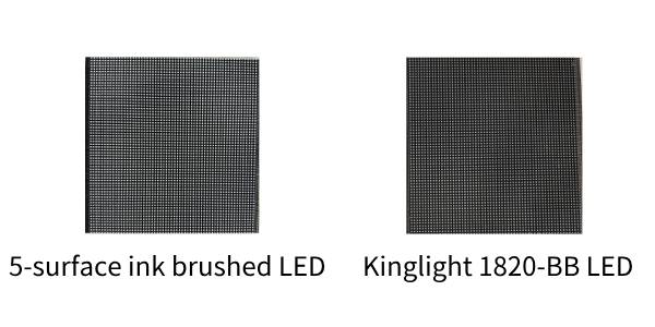 Kinglight 1820-BB black shell LED