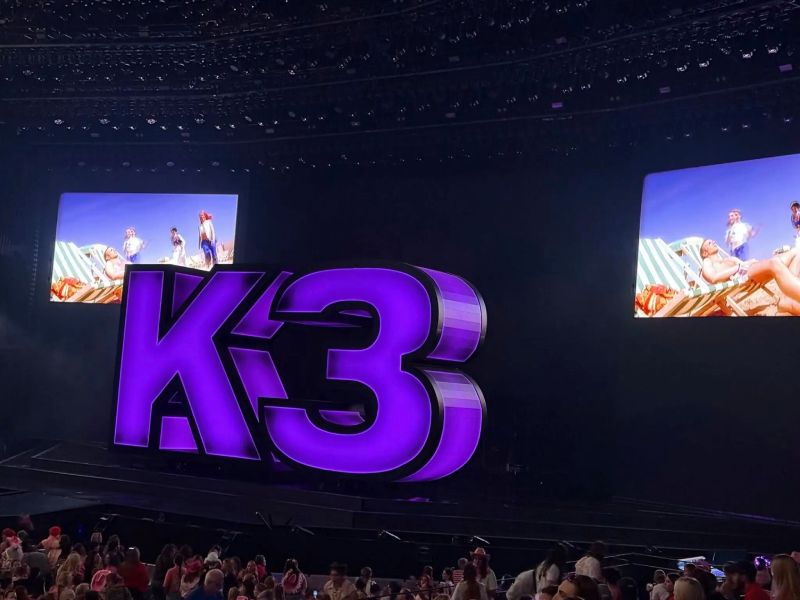 INFiLED's iconic K3 shaped LED stage