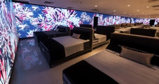 60.7 meter samsung led wall