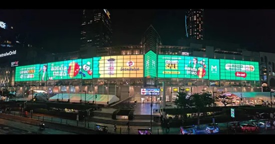 Unilumin Unveiled The Largest Indoor Transparent LED Display in Asia
