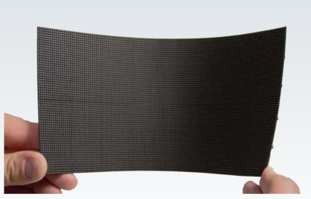 Planar's CLI flexible carbon fiber LED panel