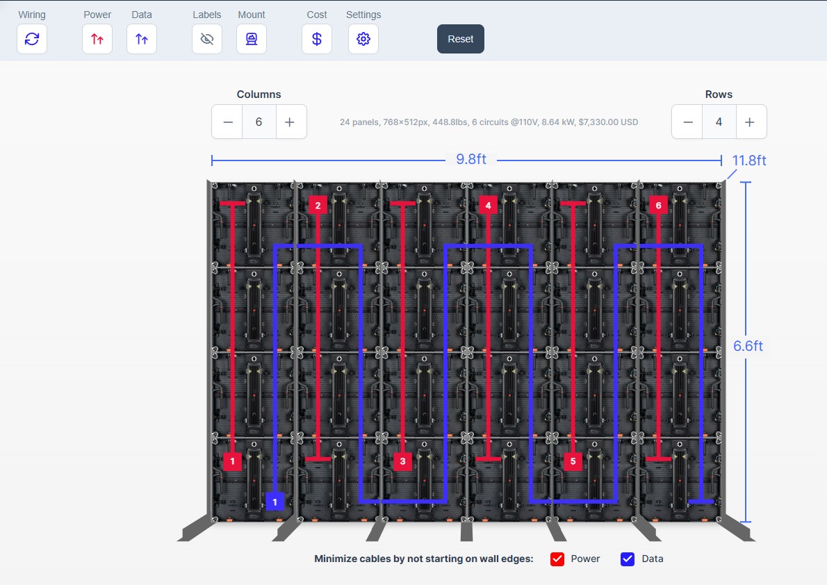 LED Wall Calculator - Best Tool for LED Display Project Planning