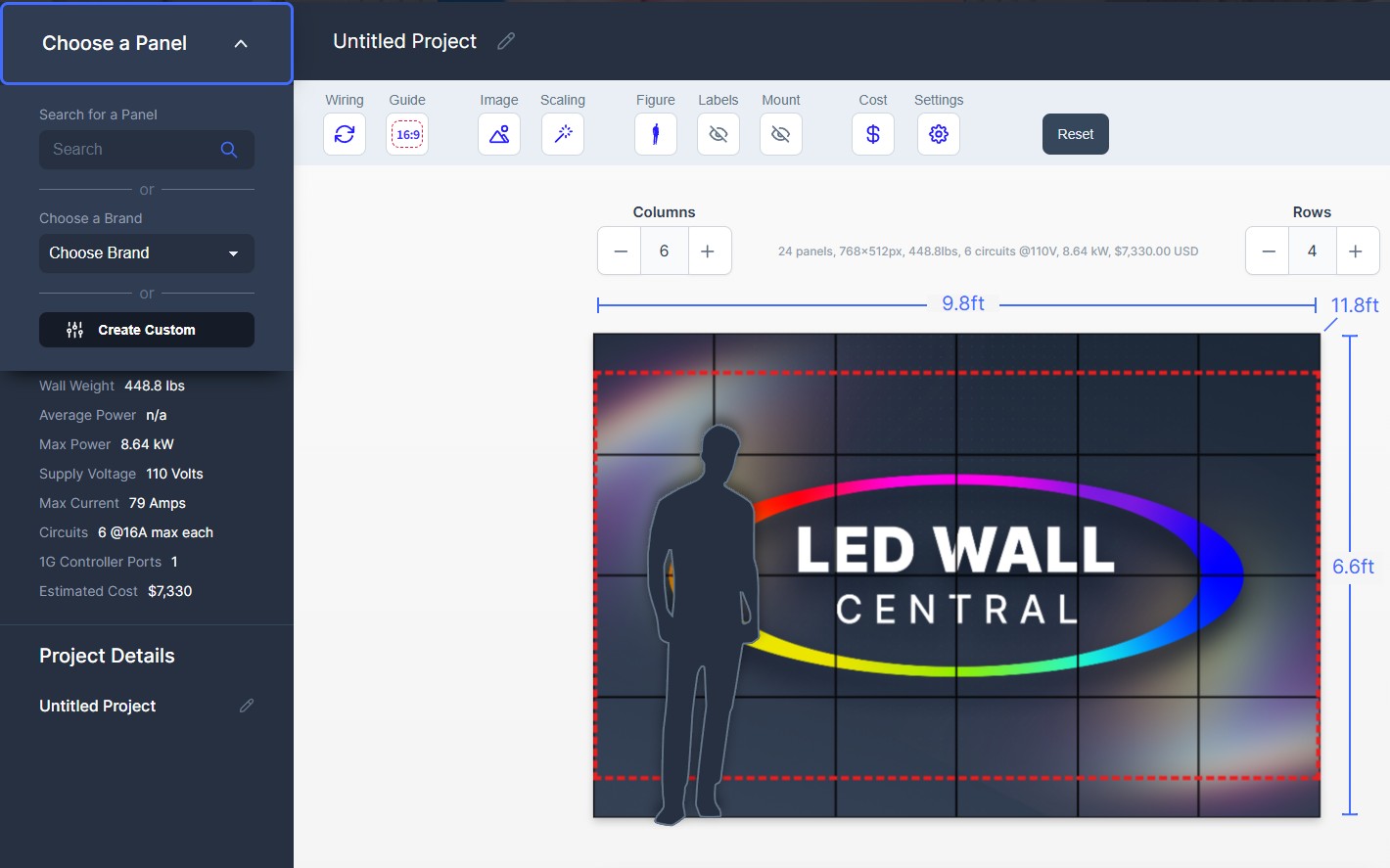 LED Wall Calculator - Best Tool for LED Display Project Planning