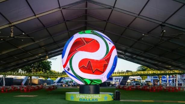 Unilumin's 5-meter LED football Ignites FIFA Fan Festival