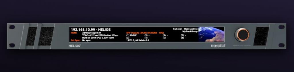 Megapixel-HELIOS LED video processor