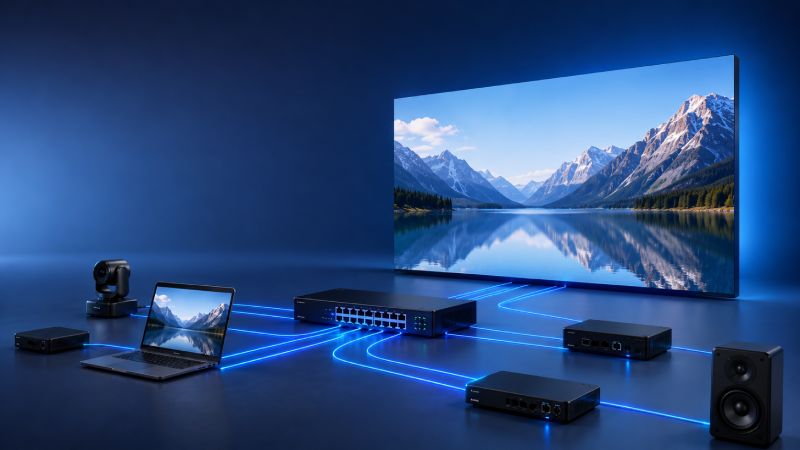 A Beginner’s Guide to AV-over-IP: Benefits, Challenges, and Best Practices