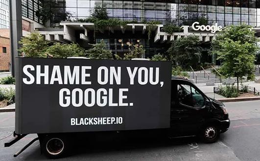 U.S. Glasses Retailer Deploys 25 LED Billboard Trucks in Protest Against Google Ads Controversy