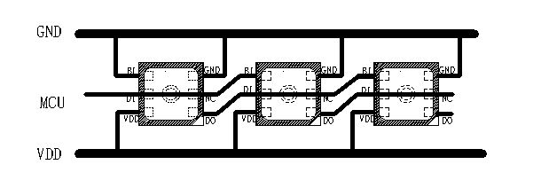 signal bypass design of Kinglight 2222-IC3 LED