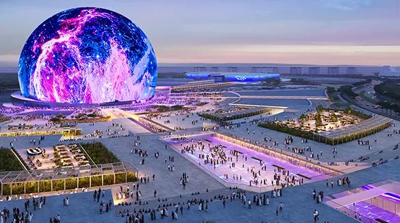 Blue Rhine Industries Wins LED Installation Contract for Sphere Abu Dhabi